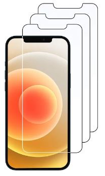 3-pack gehard glas screenprotectors voor iPhone 12/12 Pro