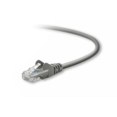 Belkin Cat5e UTP, niet-afgeschermde netwerkkabel / patchkabel, trekontlasting, grijs, 3m