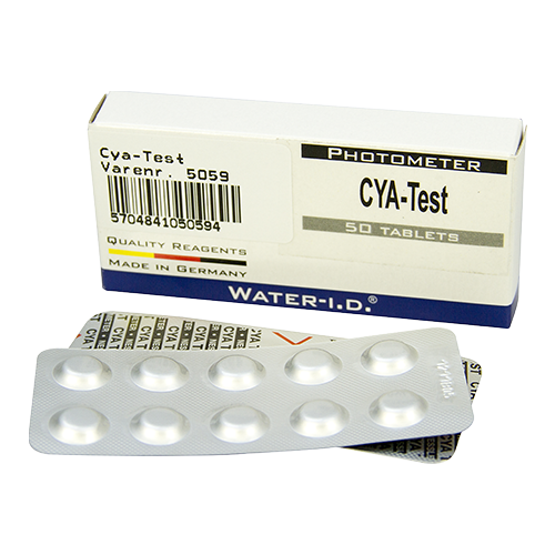 Pool Lab Navulling CYA-Test, 50 tabletten