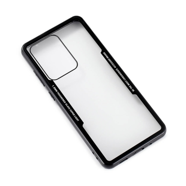 GEAR Mobile Cover Tempered Glass Black Samsung Galaxy S20 Ultra
