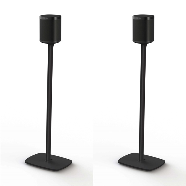 FLEXSON Floor Stand SONOS ONESONOS ONE/PLAY:1 Black Pair