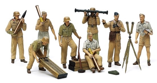 Tamiya 1/35 Africa Luftwaffe Art Crew