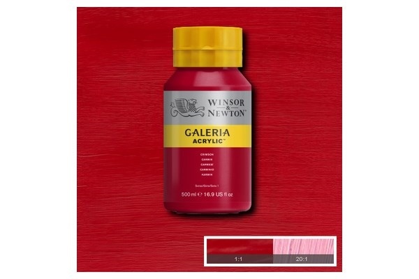 Galeria Acrylic 500Ml Crimson 203