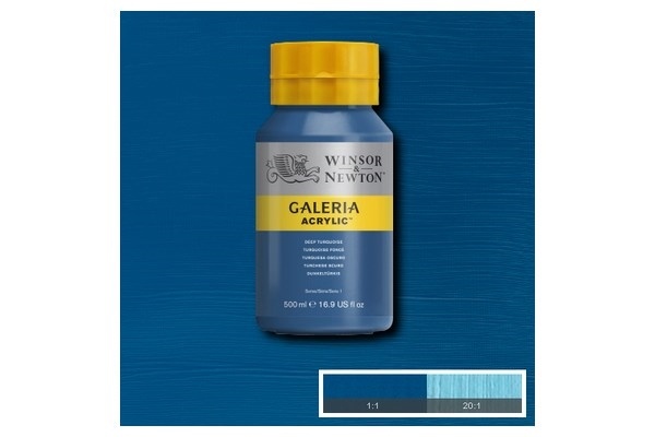 Galeria Acrylic 500Ml Deep Turquoise 232