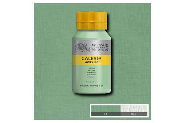 Galeria Acrylic 500Ml Pale Olive 435