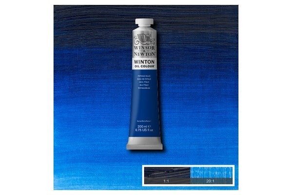 WINTON OIL COL 200 ml Phthalo blue (30) 516