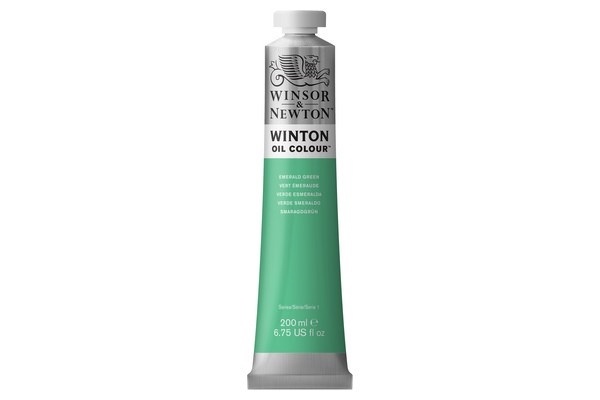 WINTON OIL COL 200 ml Emerald green (18) 241