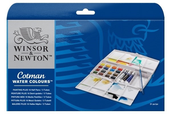 Cotman Water Color Paintingbox PLUS