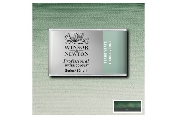 Prof Water Colour Pan/W Terre Verte 637