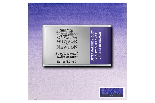 Prof Water Colour Pan/W Ultra Violet 672