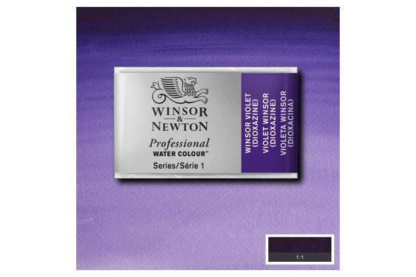 Prof Water Colour Pan/W Winsor Viol Di 733