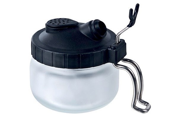 Rengöringsbehållare - 2 i 1 Airbrush rengöring & hållare