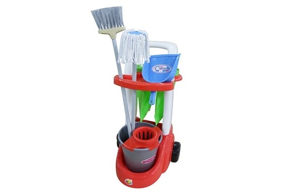 Rengöringsvagn med verktyg (Leksak)