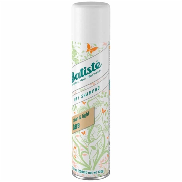 Batiste Dry Shampoo Natural & Light Bare 200ml
