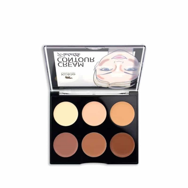 Kokie Cream Contour Palette - Light/Medium