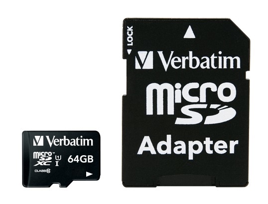 Verbatim Premium flashminne 64 GB MicroSDXC Klass 10
