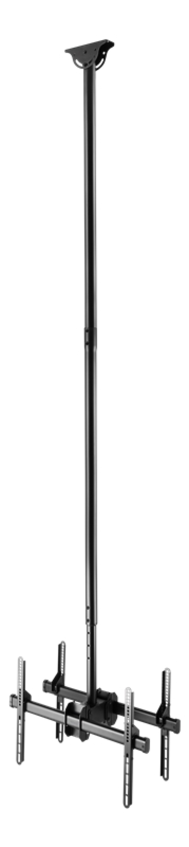 DELTACO OFFICE Telescopic back-to-back LED/LCD ceiling mount, 37-70",