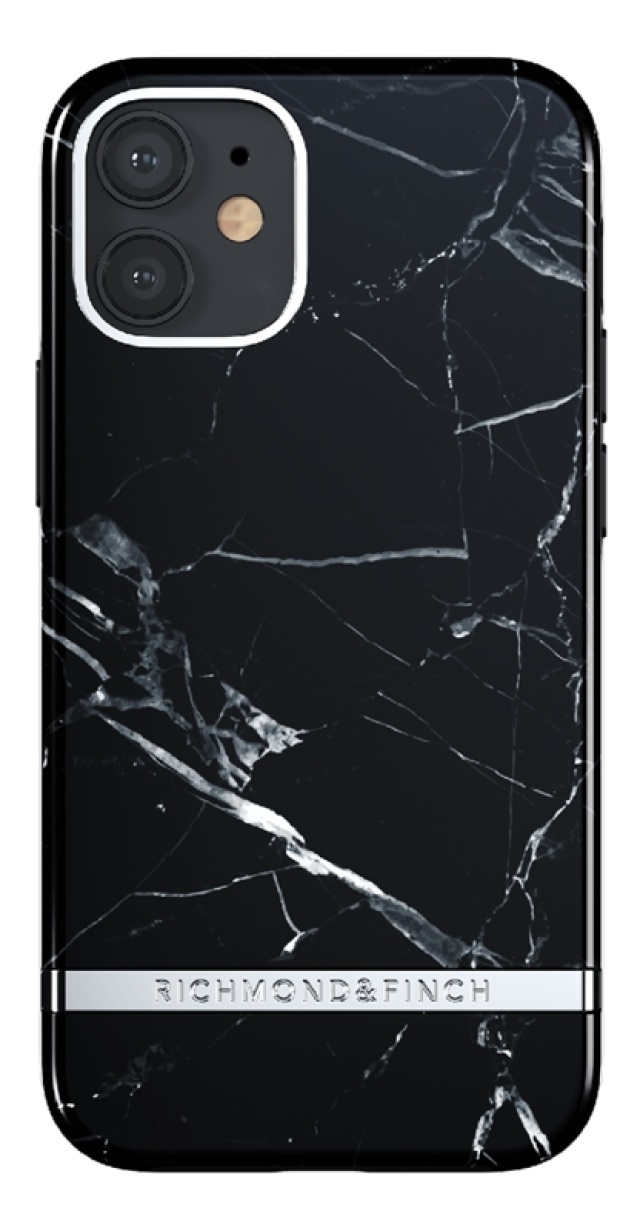 Richmond & Finch Zwart Marmer iPhone 12 mini