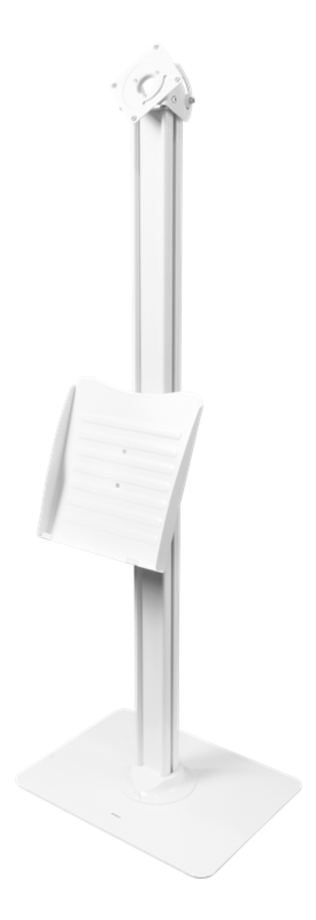 DELTACO OFFICE Anti-theft Floor stand with brochure holder for iPad 9.