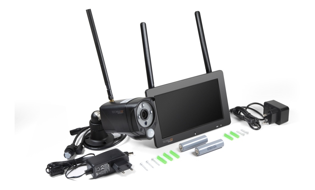 Technaxx Camera Set 7" touch screen TX-128