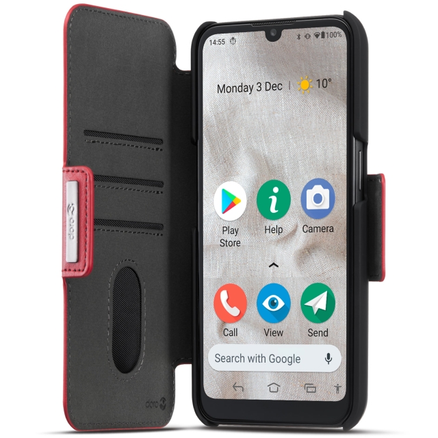 Doro Plånboksfodral 8110 Röd