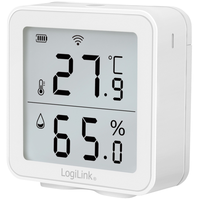 LogiLink Smart Temp- & luftfuktighetsse