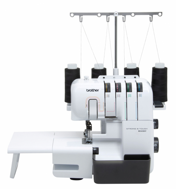 Brother M343DST Strong & Tough Overlock incl. Aanschuiftafel en extra naaivoeten