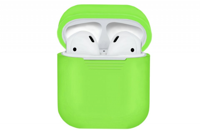 Siliconen beschermhoesje voor Apple Airpods, groen