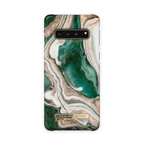 iDeal of Sweden Samsung Galaxy S9 Plus Gouden Jade Marmer hoesje