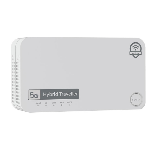 5G Hybrid Traveller Draagbare Wifi Router voor SIM en eSIM