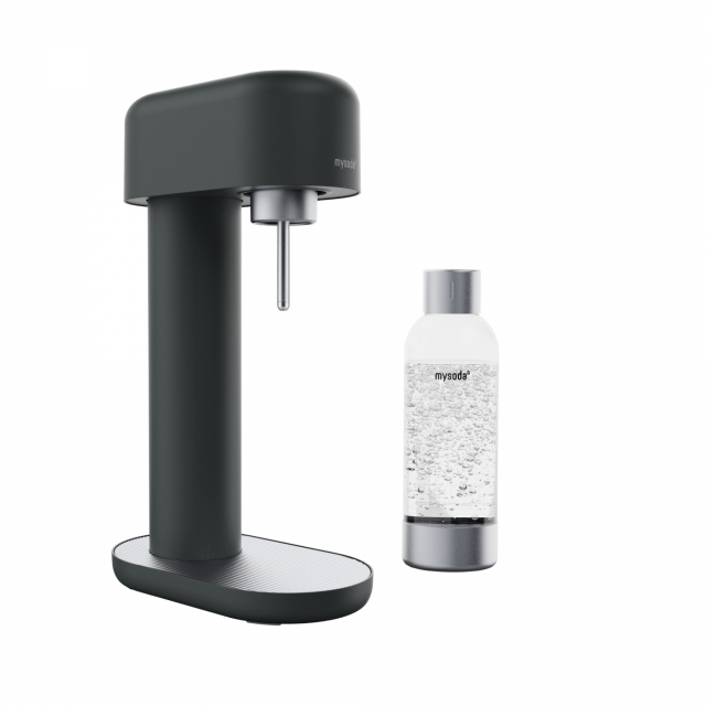 Mysoda Ruby 2 Koolzuurmachine, Zwart/Zilver