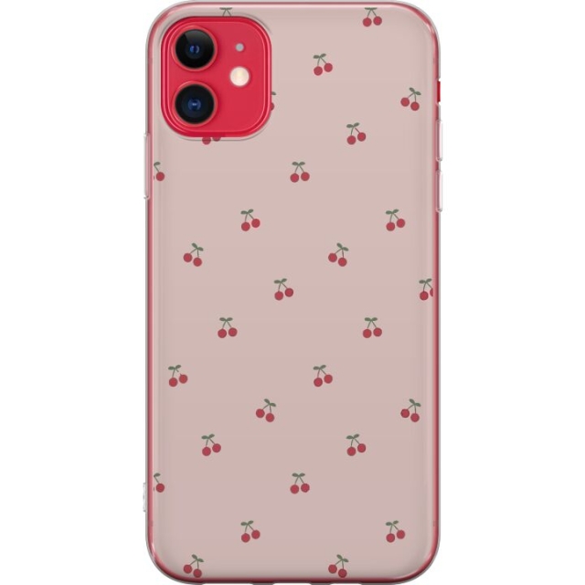 Mobiele hoes voor Apple iPhone 11 met Kersen ontwerp