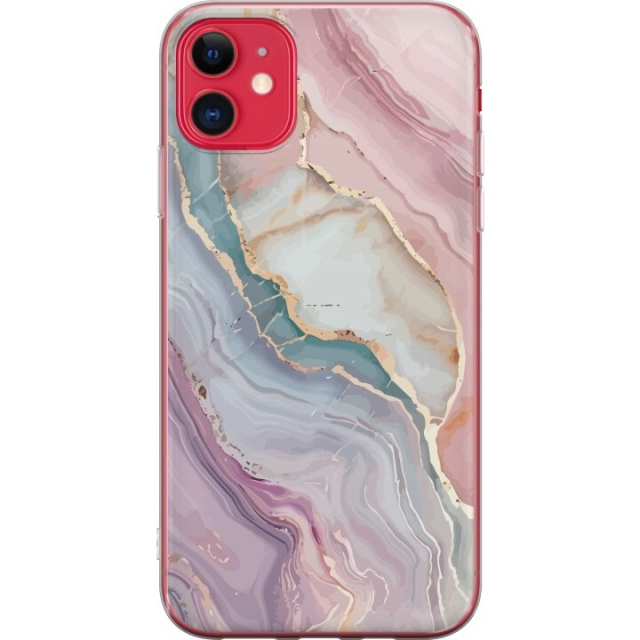 Mobiele hoes voor Apple iPhone 11 met Marmer ontwerp