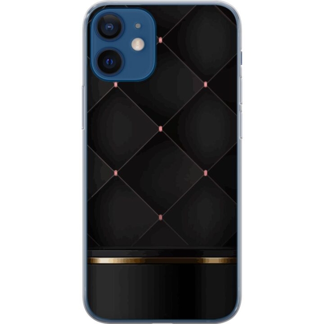 Mobiele hoes voor Apple iPhone 12 met Luxe lijn ontwerp