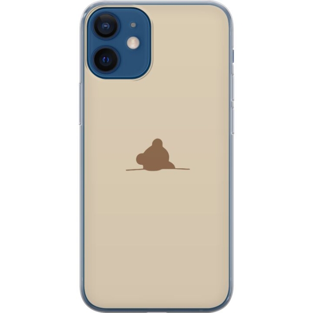 Mobiele hoes voor Apple iPhone 12 met Nalle ontwerp