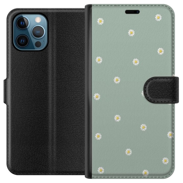 Portemonnee-hoesje voor Apple iPhone 12 Pro Max met Priesterkragen ontwerp