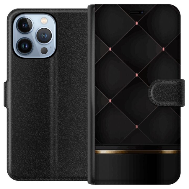 Portemonnee-hoesje voor Apple iPhone 13 Pro met Luxe lijn ontwerp