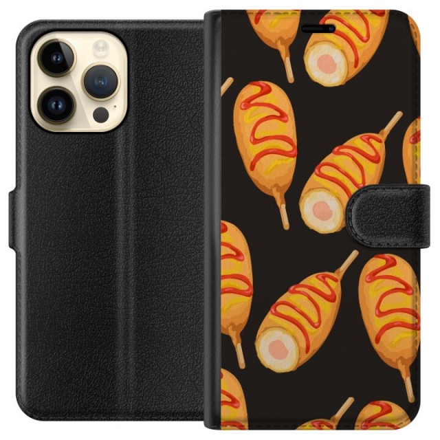 Portemonnee-hoesje voor Apple iPhone 14 Pro Max met Kippenpoot ontwerp