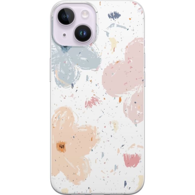 Mobiele hoes voor Apple iPhone 15 Plus met Bloemen ontwerp