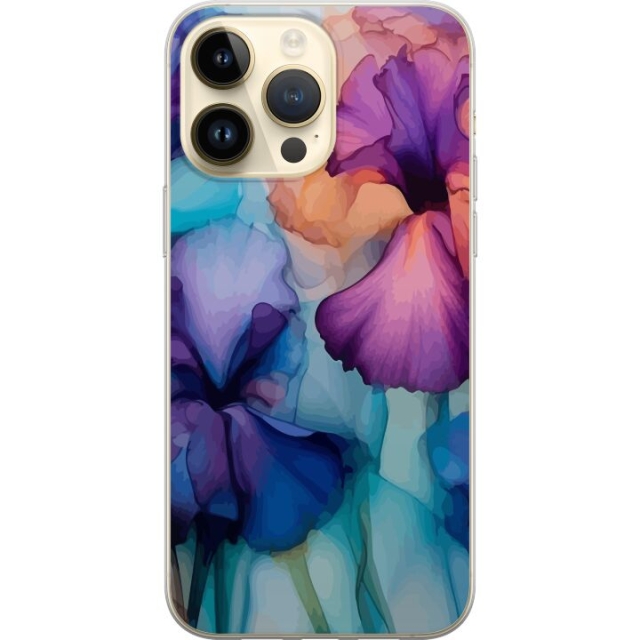 Mobiele hoes voor Apple iPhone 15 Pro Max met Magische bloemen ontwerp
