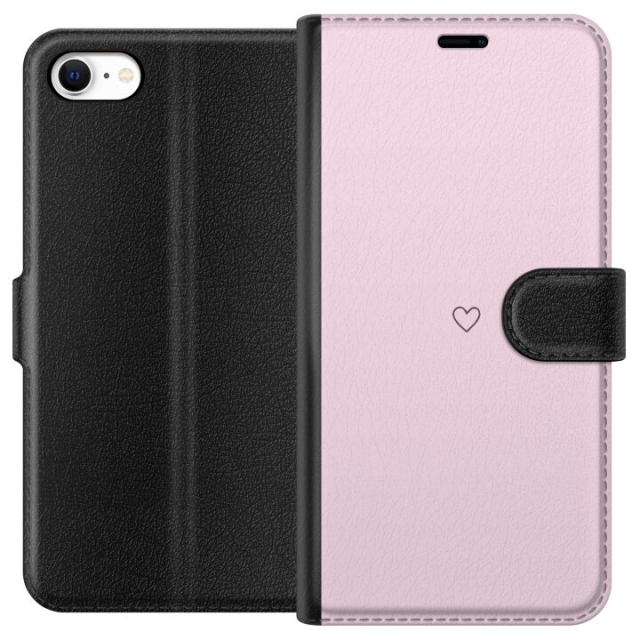 Portemonnee-hoesje voor Apple iPhone 6s met Hart ontwerp