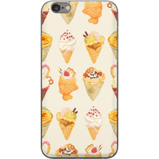 Mobiele hoes voor Apple iPhone 6s Plus met Glasachtig ontwerp