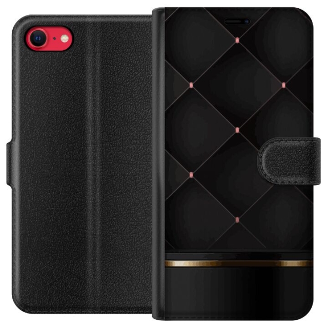 Portemonnee-hoesje voor Apple iPhone 7 met Luxe lijn ontwerp