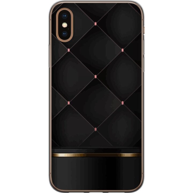 Mobiele hoes voor Apple iPhone XS Max met Luxe lijn ontwerp
