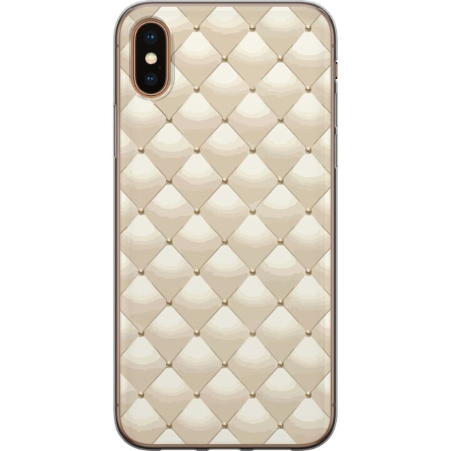 Mobiele hoes voor Apple iPhone XS Max met Goudglans ontwerp