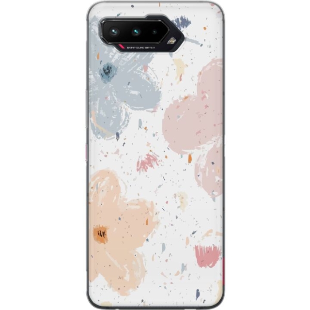 Mobiele hoes voor Asus ROG Phone 5 met Bloemen ontwerp