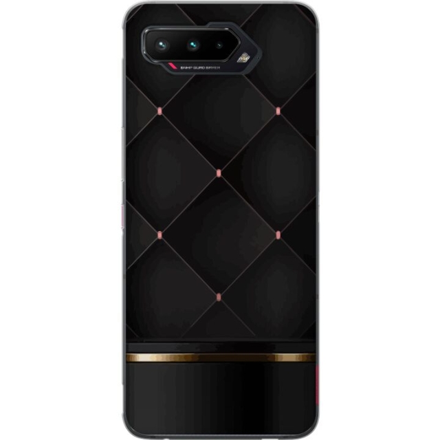 Mobiele hoes voor Asus ROG Phone 5 met Luxe lijn ontwerp
