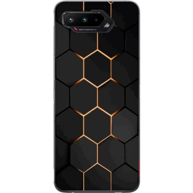 Mobiele hoes voor Asus ROG Phone 5 met Luxe Patroon ontwerp