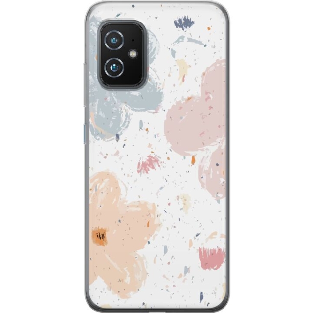 Mobiele hoes voor Asus Zenfone 8 met Bloemen ontwerp