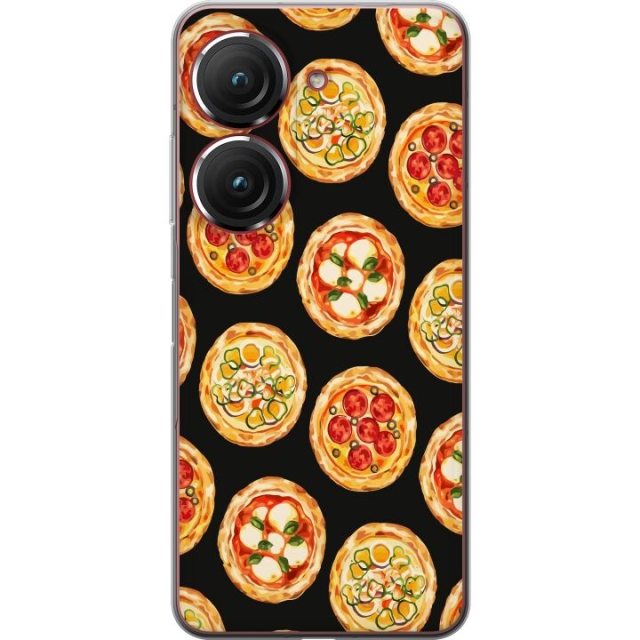 Mobiele hoes voor Asus Zenfone 9 met Pizza ontwerp